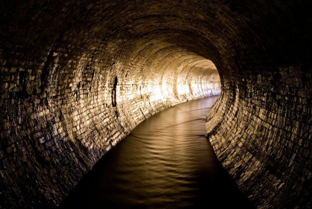 The southern end of Tibbetts Brook has flown through the NYC sewer for more than 150 years.